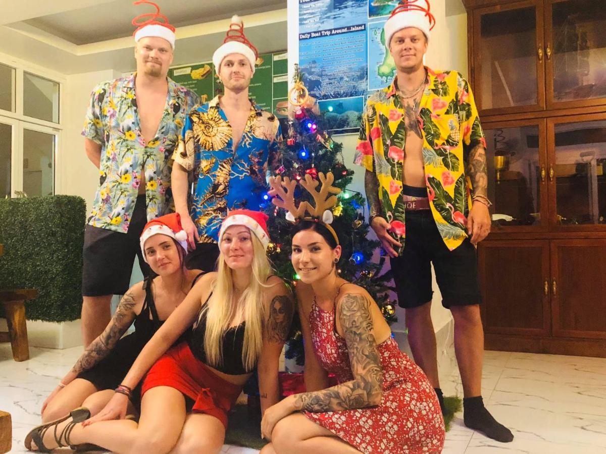 Lucky House Koh Tao Hostel Bagian luar foto