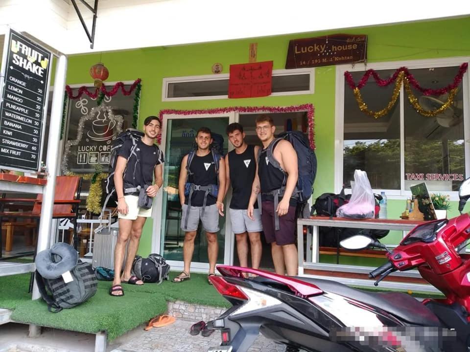 Lucky House Koh Tao Hostel Bagian luar foto
